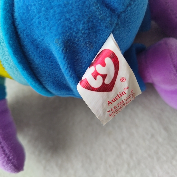 Backyardigans Austin TY Beanie Babies Collection 2006 Plush Toy - Picture 7 of 8